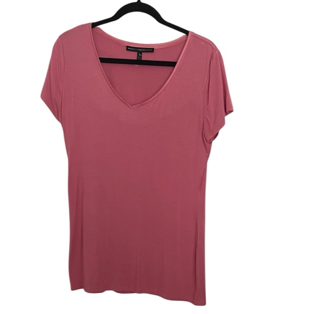 White House Black Market rose pink top